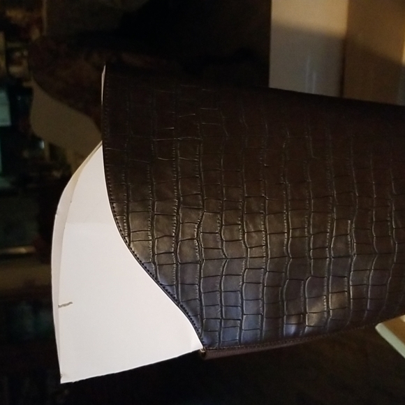 Life Stride dk chocolate crocodile boots - Picture 2 of 4